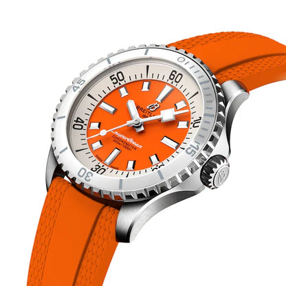 Breitling Orange Dial A17377211O1S1