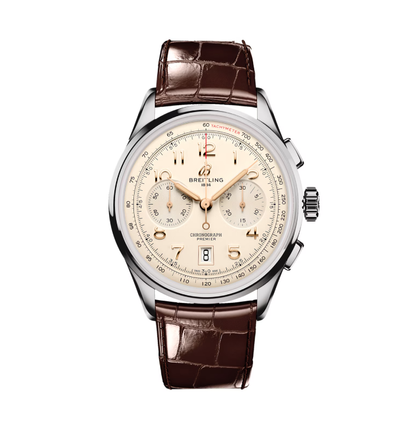 Breitling White Dial AB0145211G1P1