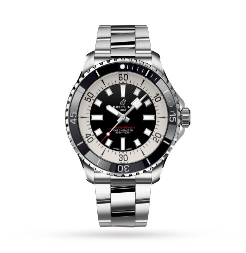 Breitling Black and White Dial A17376211B1A1