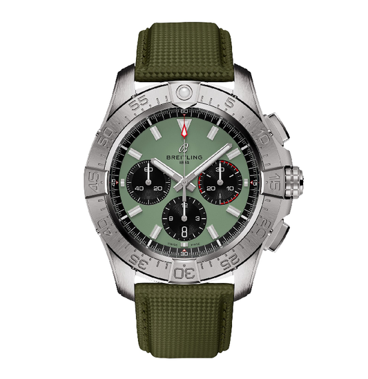 Breitling Green Dial AB0147101L1X1