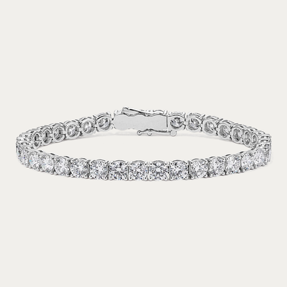 14k Gold 15 ct Lab Diamond Tennis Bracelet