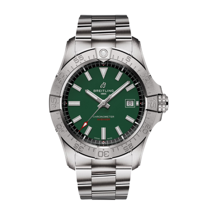 Breitling Green Dial A17328101L1A1