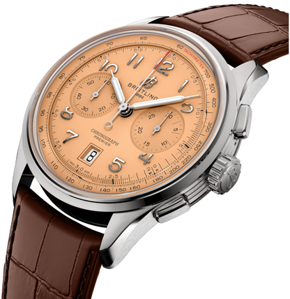 Breitling Orange Dial AB0145331K1P2