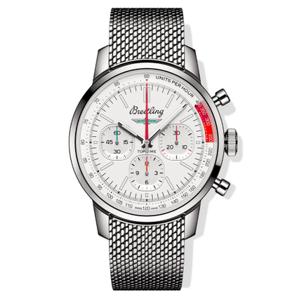 Breitling White Dial AB01766A1A1A1