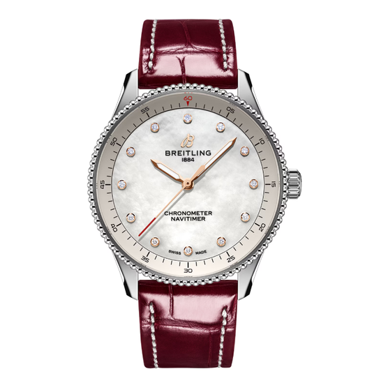 Breitling White Dial A77320E61A2P2