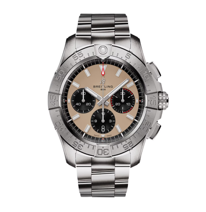 Breitling Beige Dial AB0147101A1A1