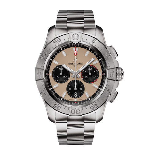 Breitling Beige Dial AB0147101A1A1