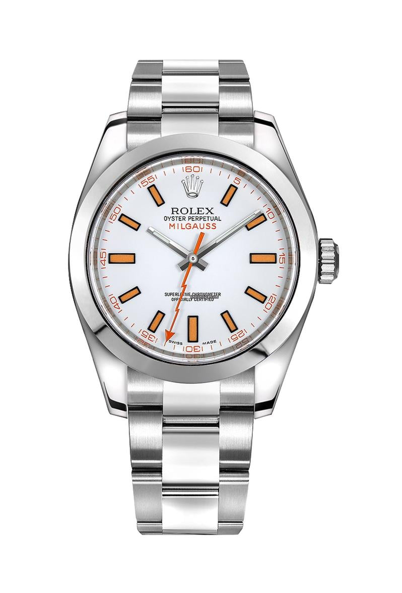 Rolex Milgauss White Dial 116400