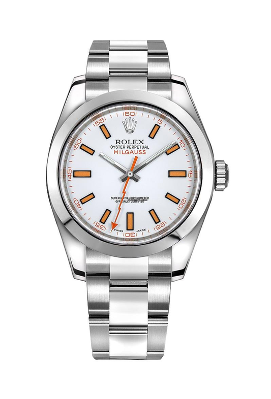 Rolex Milgauss White Dial 116400