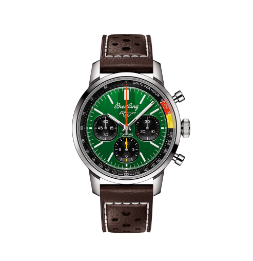 Breitling Green Dial AB01762A1L1X1