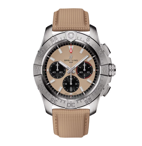 Breitling Beige Dial AB0147101A1X1