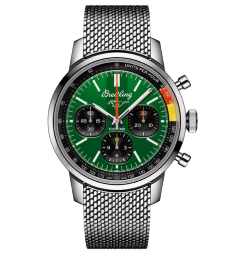 Breitling Green Dial AB01762A1L1A1