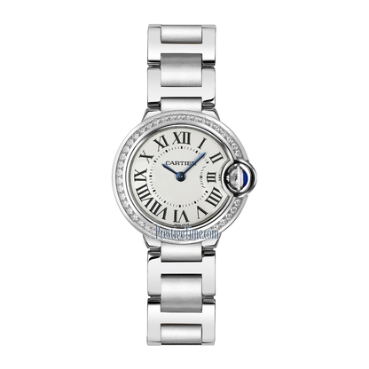 Cartier Ballon Bleu 28mm - White Dial W4BB0015