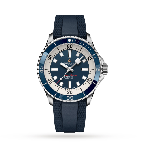 Breitling Blue and White Dial A17375E71C1S1