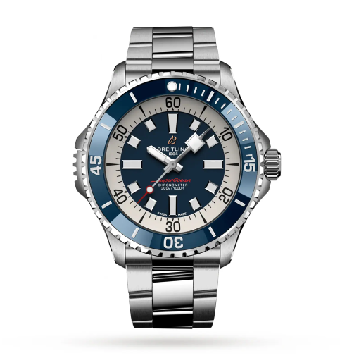 Breitling Blue and White Dial A17378E71C1A1