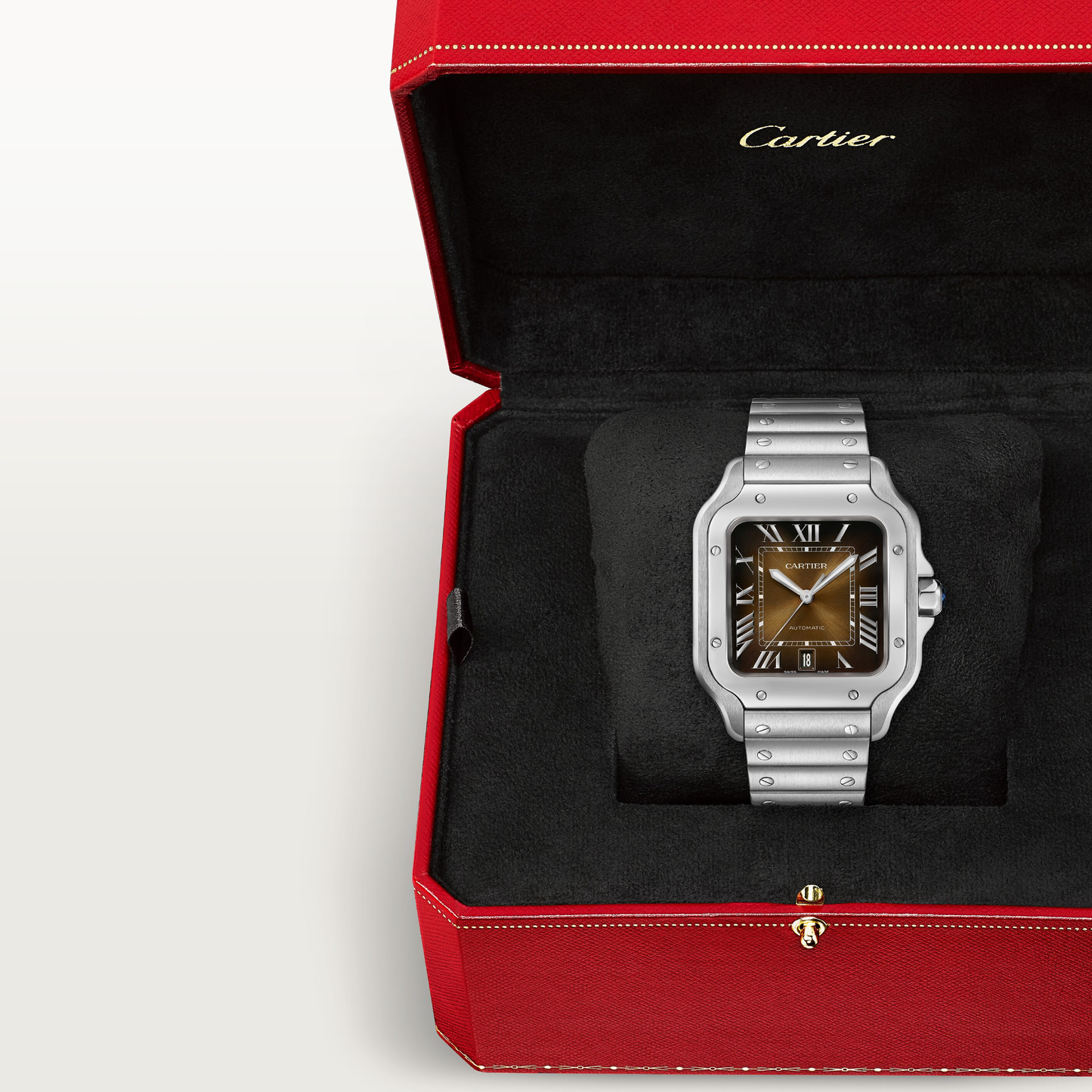 Santos de Cartier - Brown Dial WSSA0064