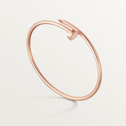Cartier Juste un Clou Non-paved 18k Rose Gold Bracelet Small Model