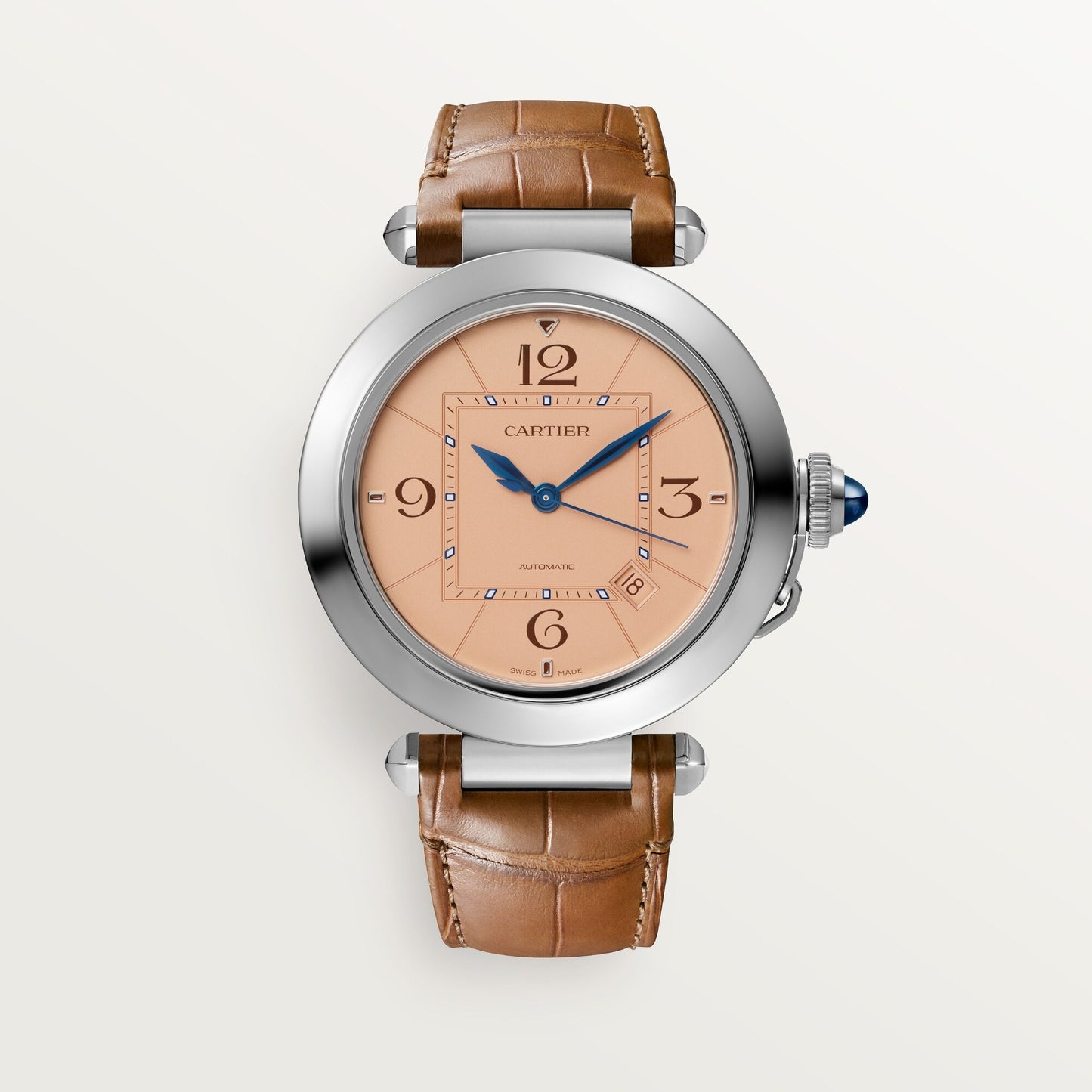 Pasha de Cartier watch - Orange Dial WSPA0040