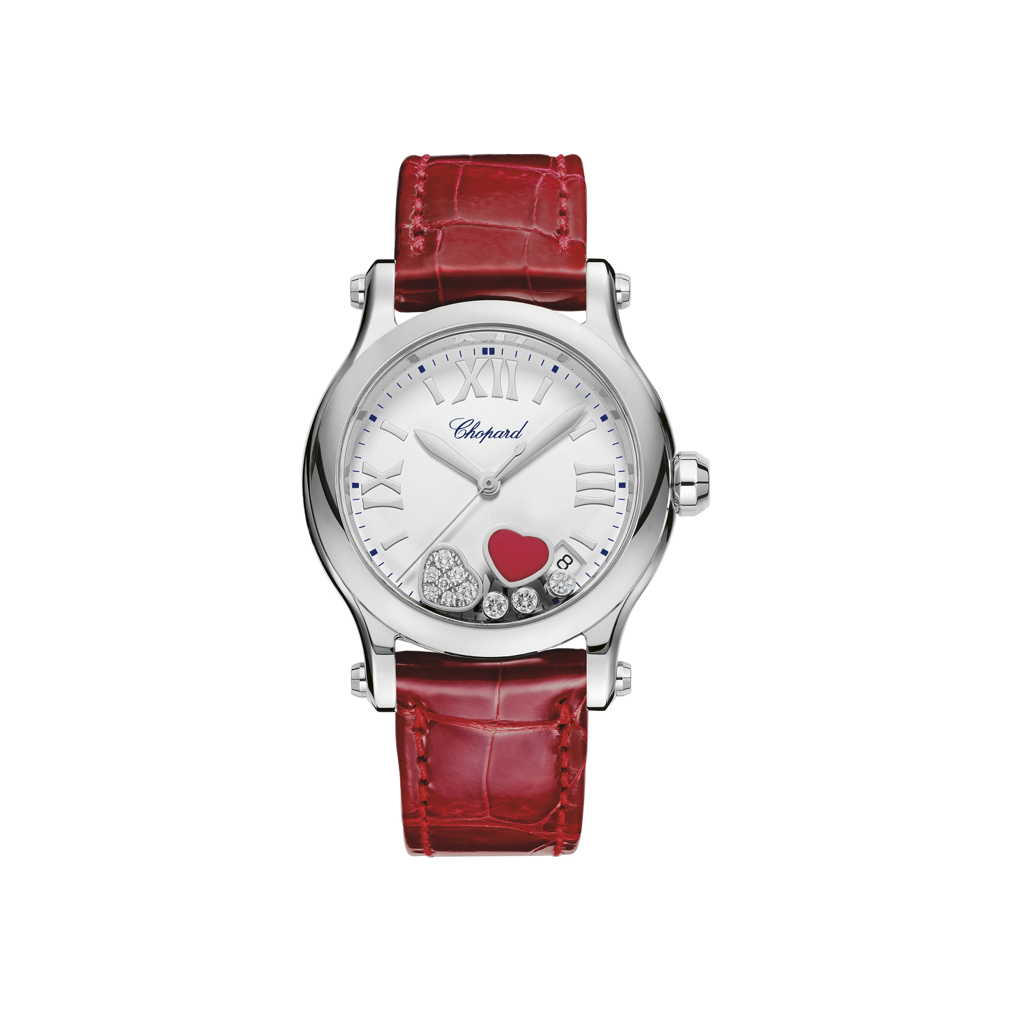 Chopard Happy Hearts White Dial 278582-3005