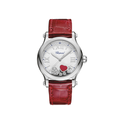 Chopard Happy Hearts White Dial 278582-3005
