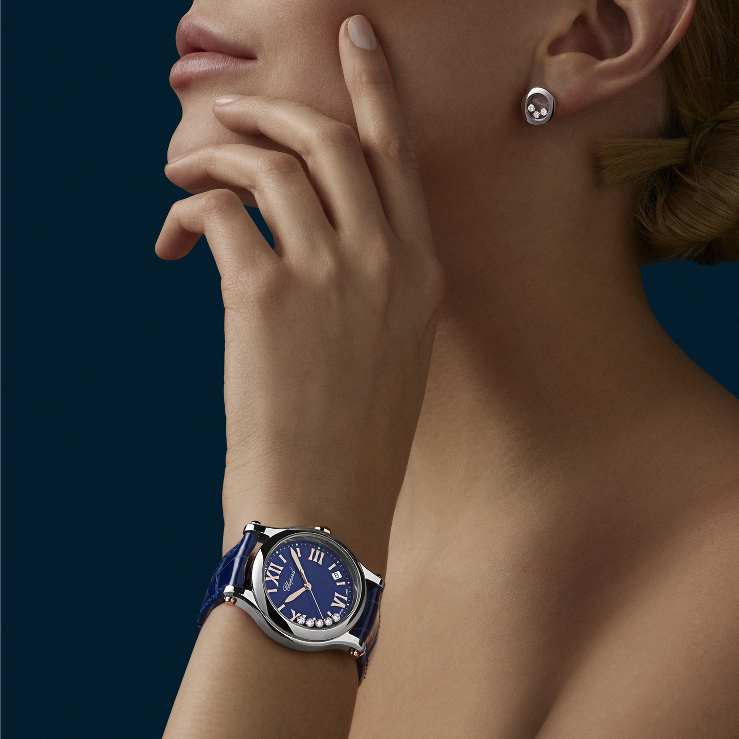 Chopard Happy Sport Blue Dial 278582-6012