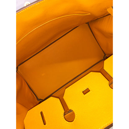 Hermes Birkin 35cm, Yellow, Epson Leather, Gold Hardware