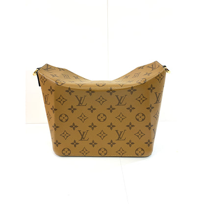 LOUIS VUITTON Handbag, Strap on Padlock, 2-Way Bag Hobo M43517