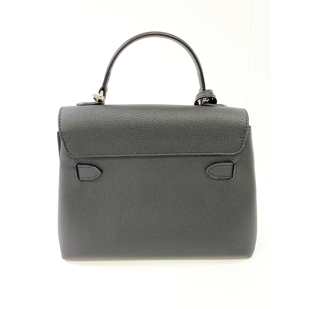LOUIS VUITTON Rock Me Ever BB, Black, Calfskin Leather, Silver Hardware