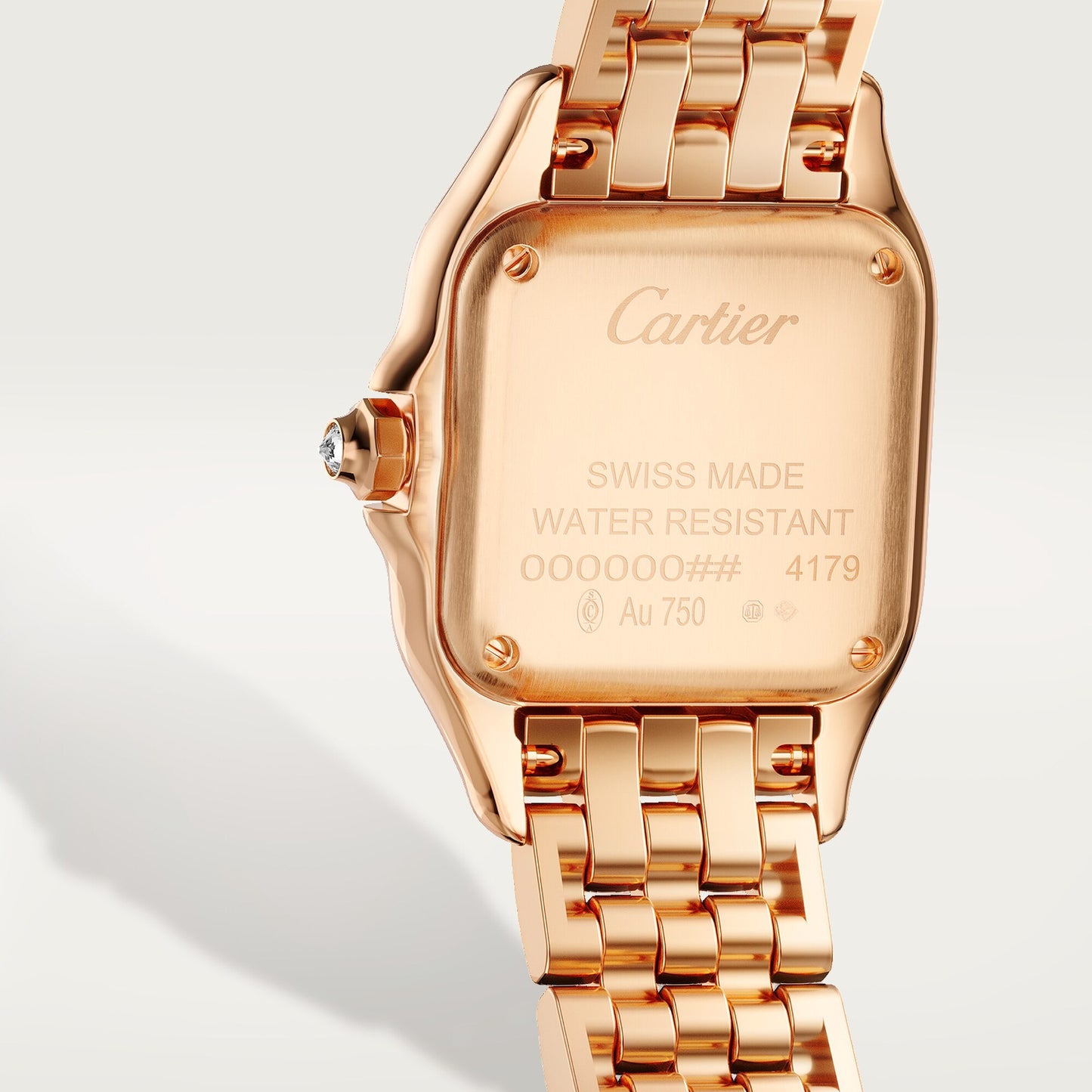 Panthère de Cartier watch - Rose Gold Dial WJPN0058