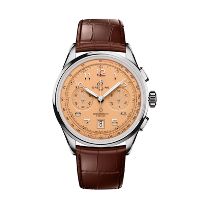 Breitling Orange Dial AB0145331K1P2