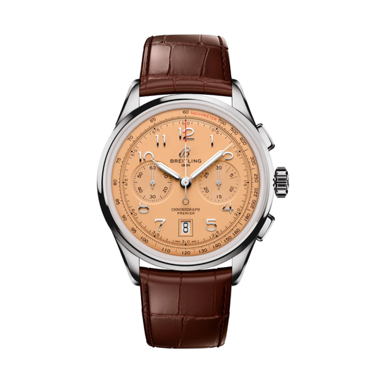 Breitling Orange Dial AB0145331K1P2