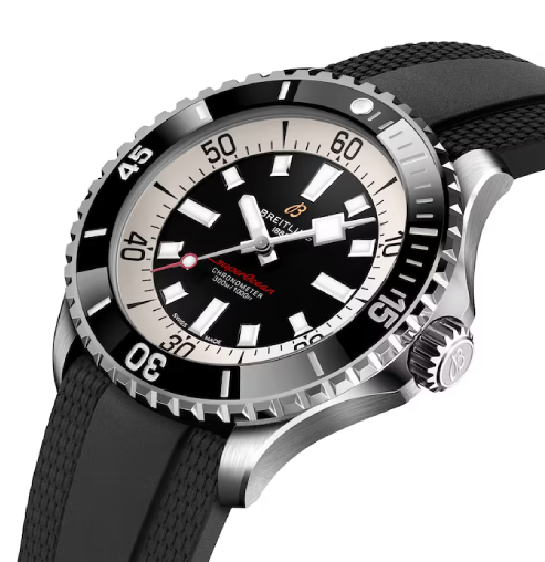 Breitling Black and White Dial A17378211B1S1