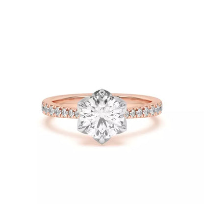 14k Gold Lab Diamond Engagement Ring space