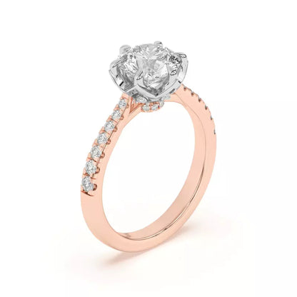 14k Gold Lab Diamond Engagement Ring space