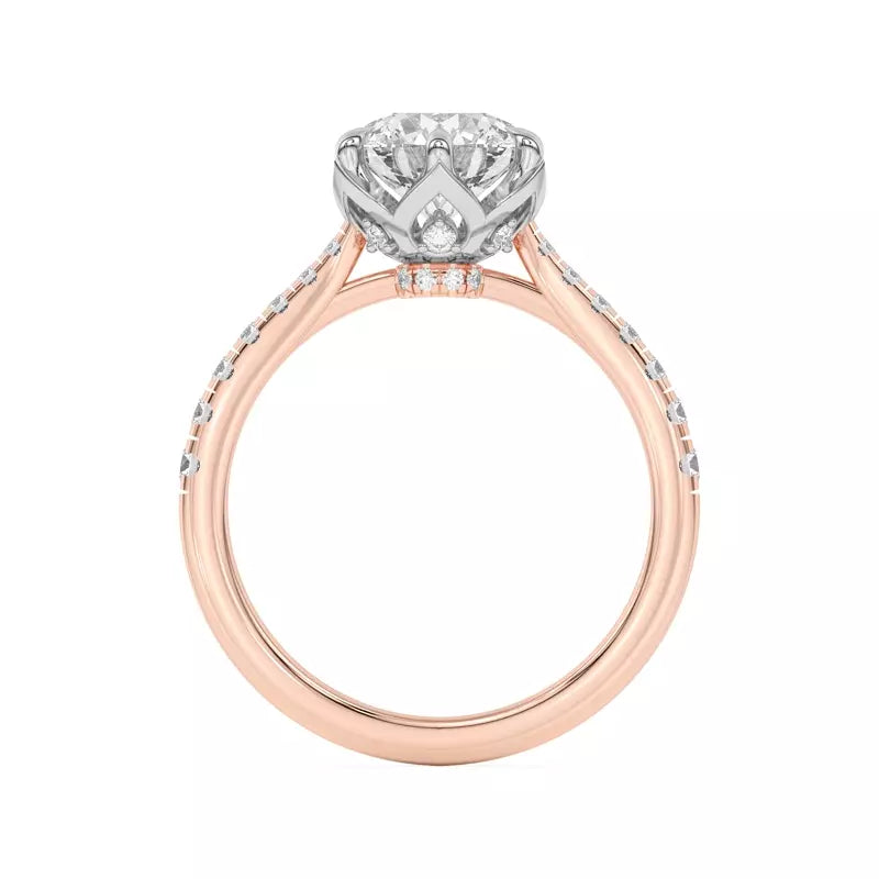 14k Gold Lab Diamond Engagement Ring space