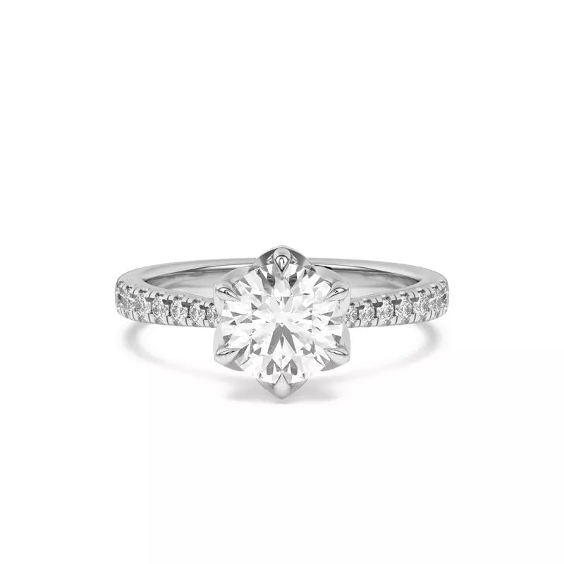 14k Gold Lab Diamond Engagement Ring space
