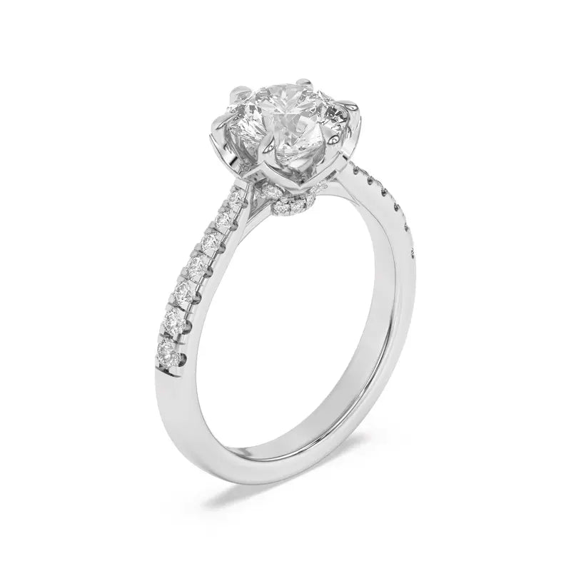 14k Gold Lab Diamond Engagement Ring space