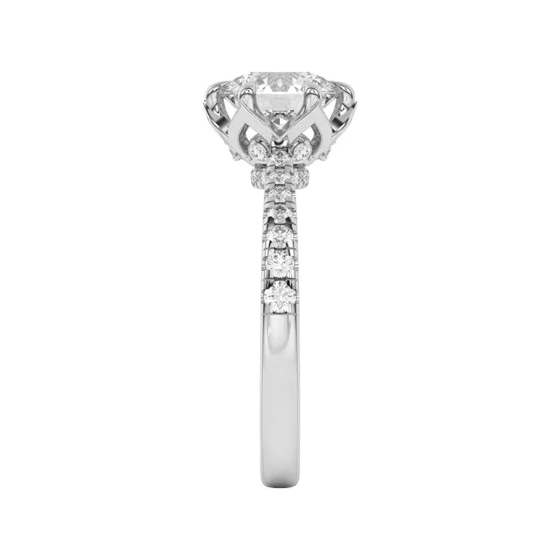 14k Gold Lab Diamond Engagement Ring space