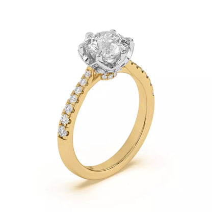 14k Gold Lab Diamond Engagement Ring space
