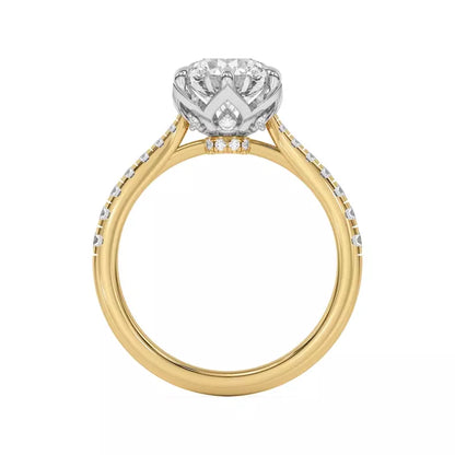 14k Gold Lab Diamond Engagement Ring space