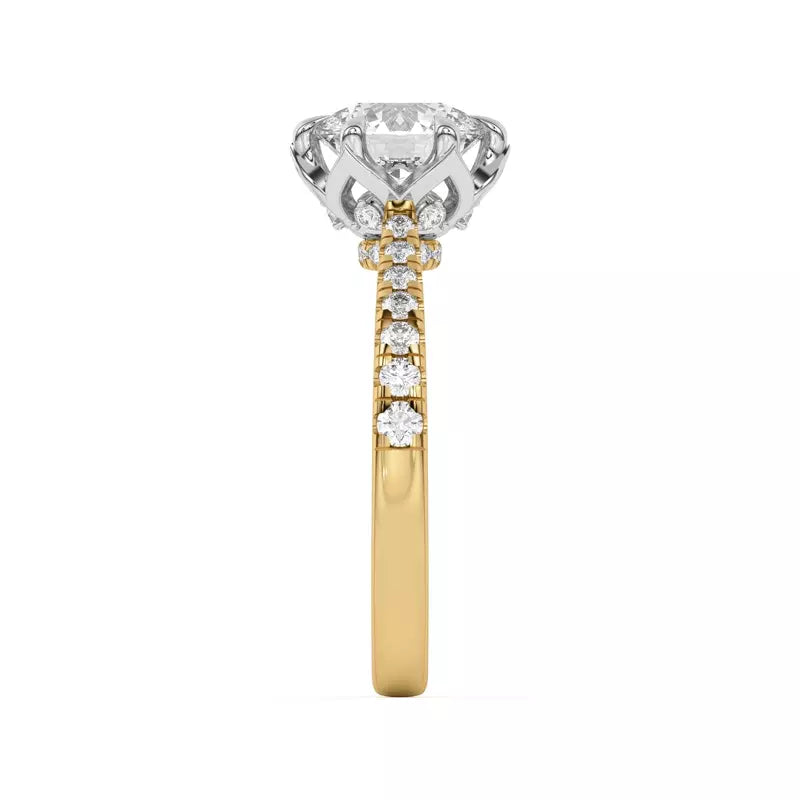14k Gold Lab Diamond Engagement Ring space