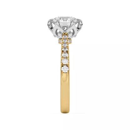 14k Gold Lab Diamond Engagement Ring space
