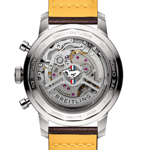 Breitling Green Dial AB01762A1L1X1