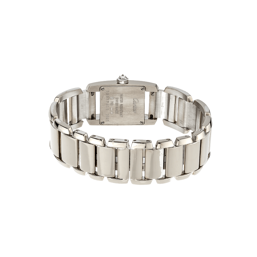 Tankissime White Gold Quartz -  White Dial WE70039H