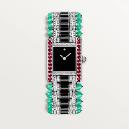 Tank jewelry watch - Black Dial HPI01595