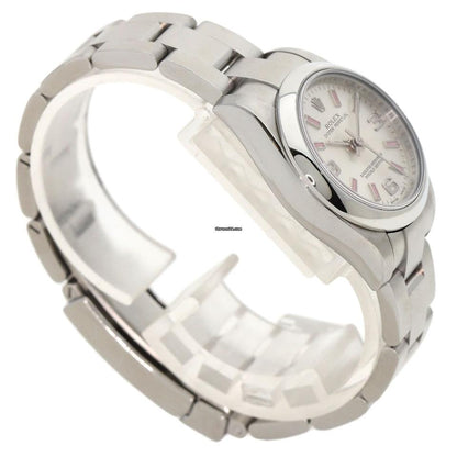 Rolex Oyster Perpetual 26mm White Dial 176200