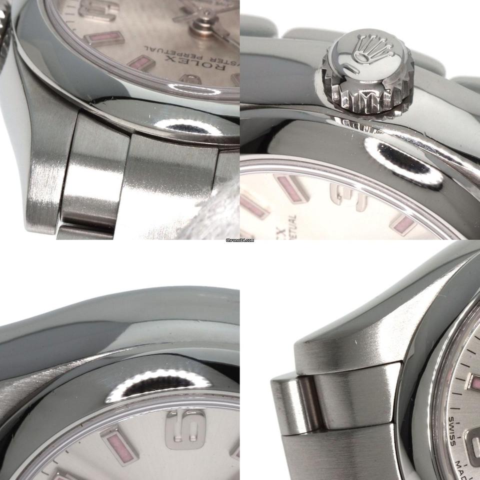 Rolex Oyster Perpetual 26mm White Dial 176200