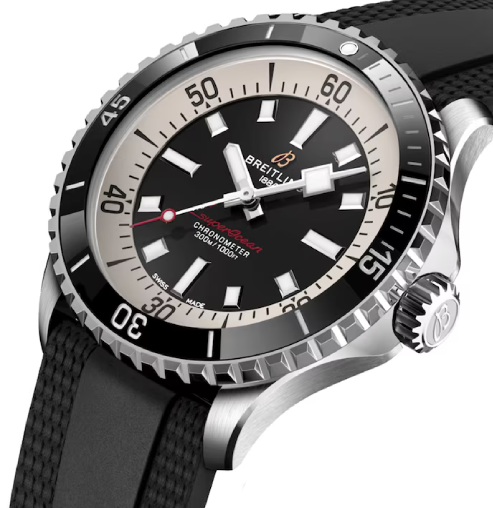 Breitling Black and White Dial A17375211B1S1