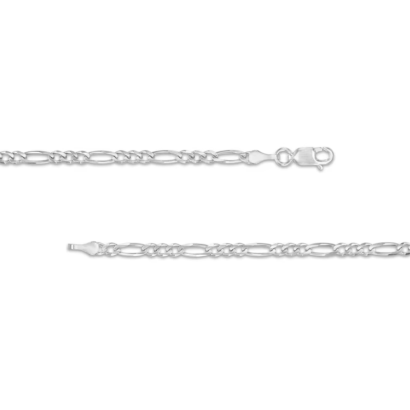 14k Gold 3.1mm Figaro Chain Necklace