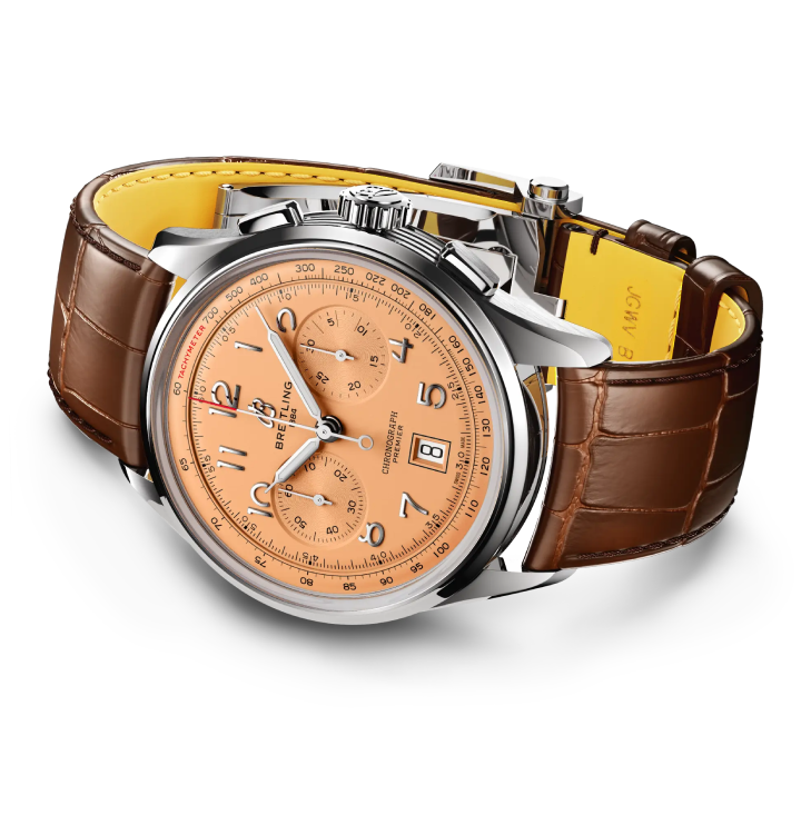 Breitling Orange Dial AB0145331K1P2